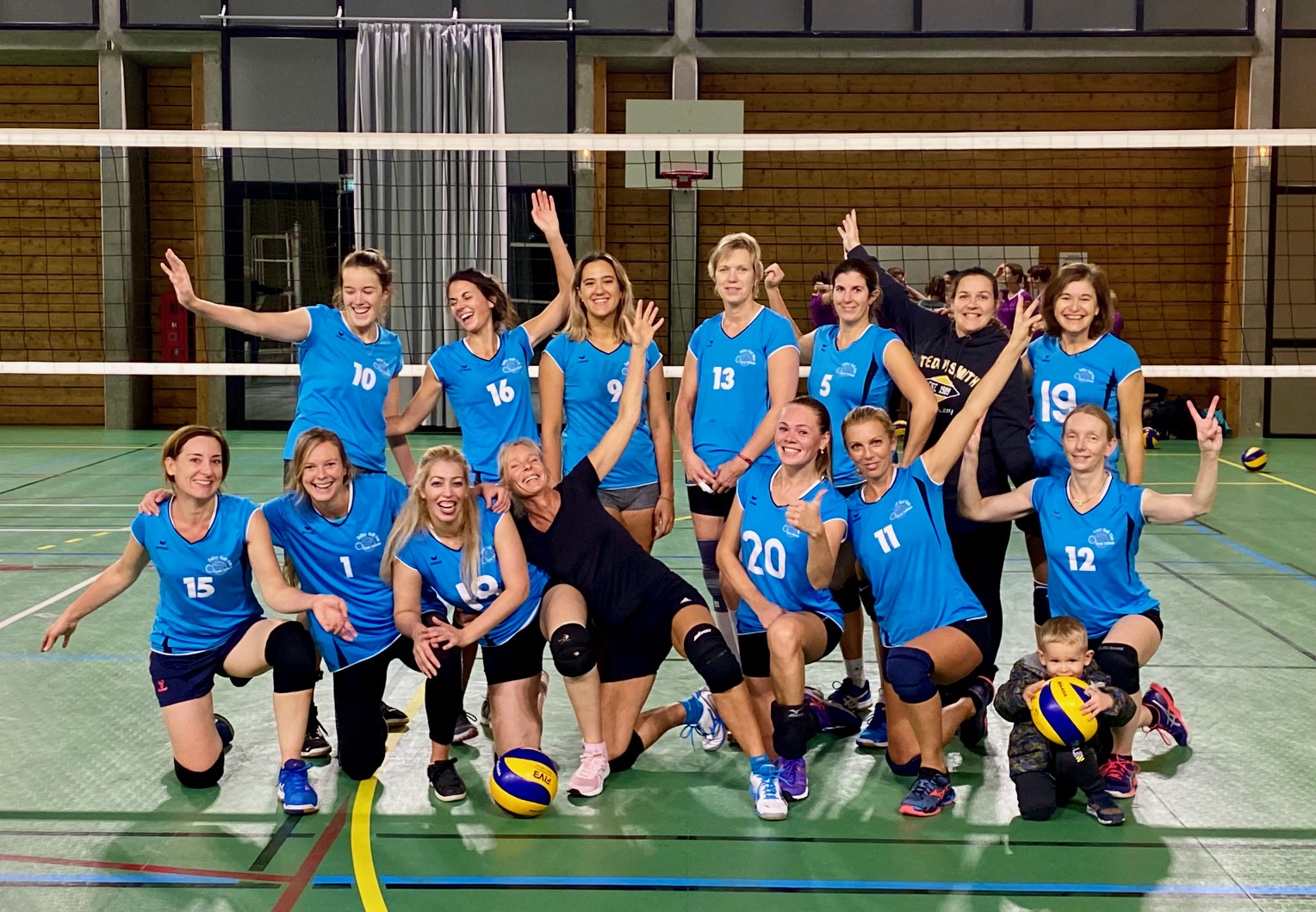 L'équipe au complet !!!